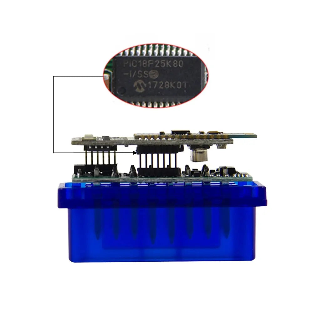 Interfața ELM327 Bluetooth chip 18F25K80 2 plăci pentru Diagnoza Auto BESEDER
