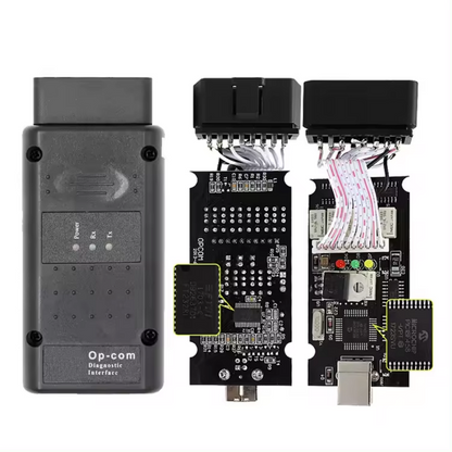 Interfață Diagnoză Auto Dedicata Opcom OBD2 pentru Opel - Diagnosticare și Programare CAN bus, chip PIC18F458 BESEDER
