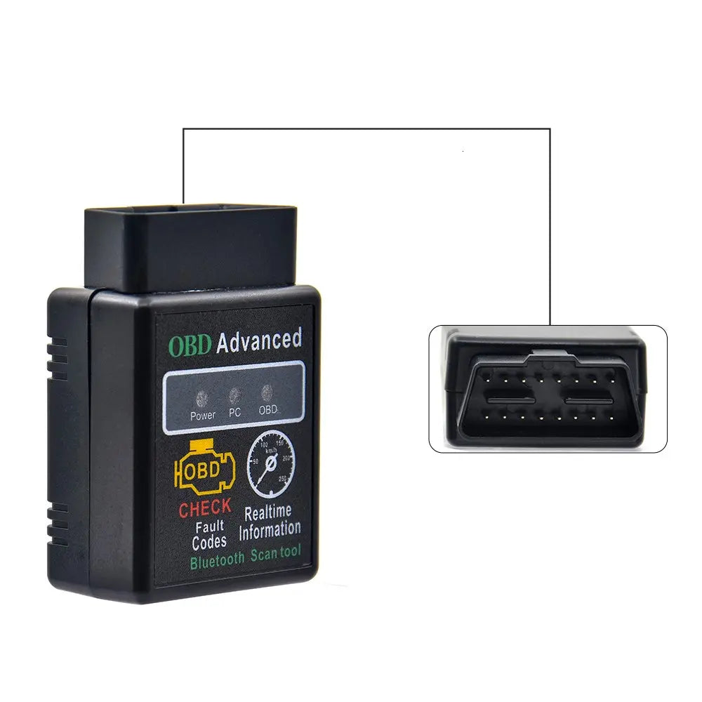 Interfața HHOBD Advanced Bluetooth ELM327 pentru Diagnoza Auto BESEDER