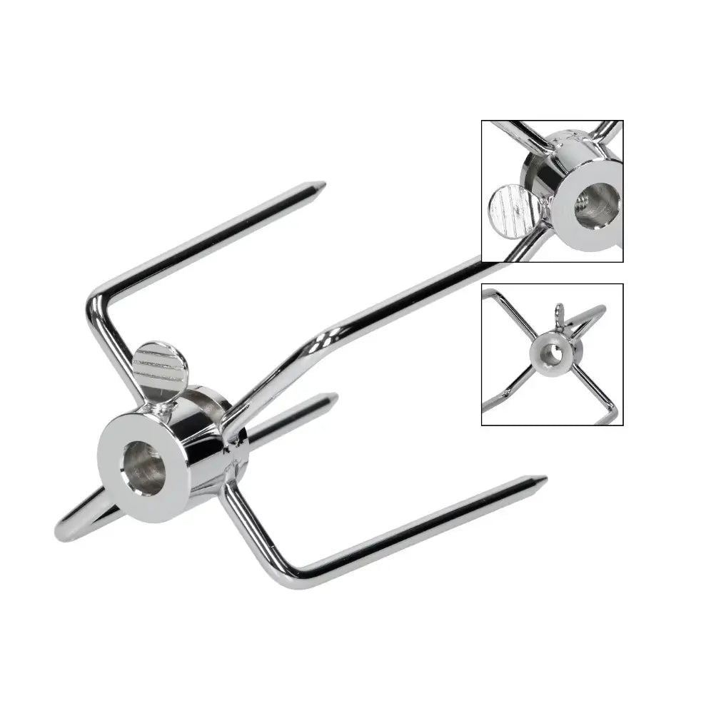 Kit Rotisor Universal pentru Grătar, Oțel Inoxidabil, 820 mm, Montare Ușoară, Accesorii Complete, BESEDER