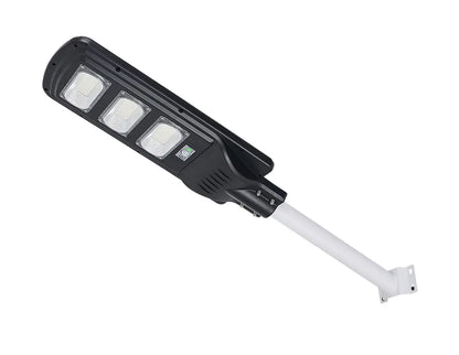 Lampa Stradala LED cu Incarcare Solara, 100W-300W, senzor miscare, acumulator intern, telecomanda