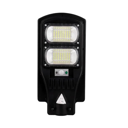 Lampa Stradala LED cu Incarcare Solara, 100W-300W, senzor miscare, acumulator intern, telecomanda