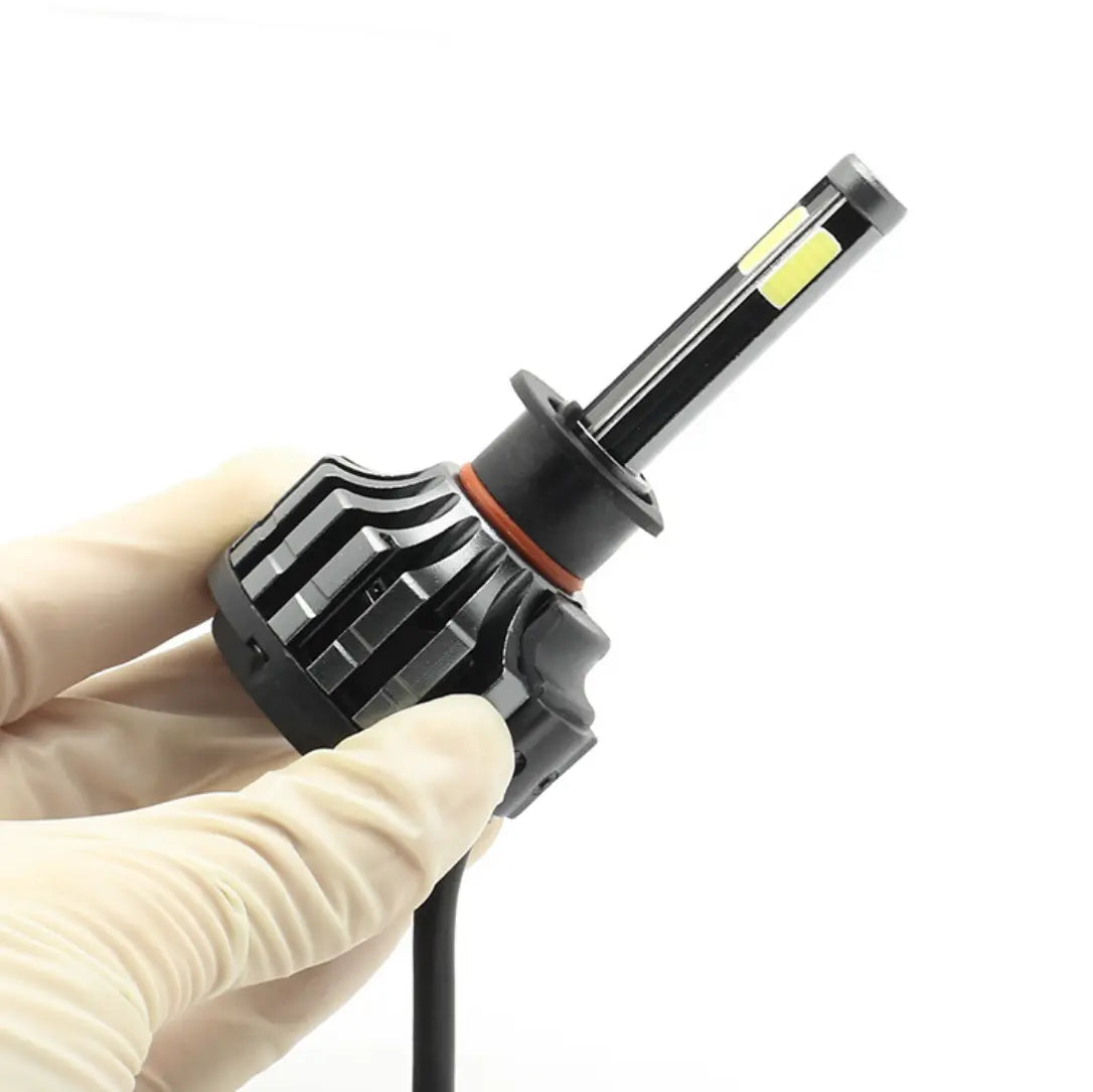 Set 2 Led-uri Auto BESEDER H7/H1 70W, 6000K cu Anulatoare de Eroare