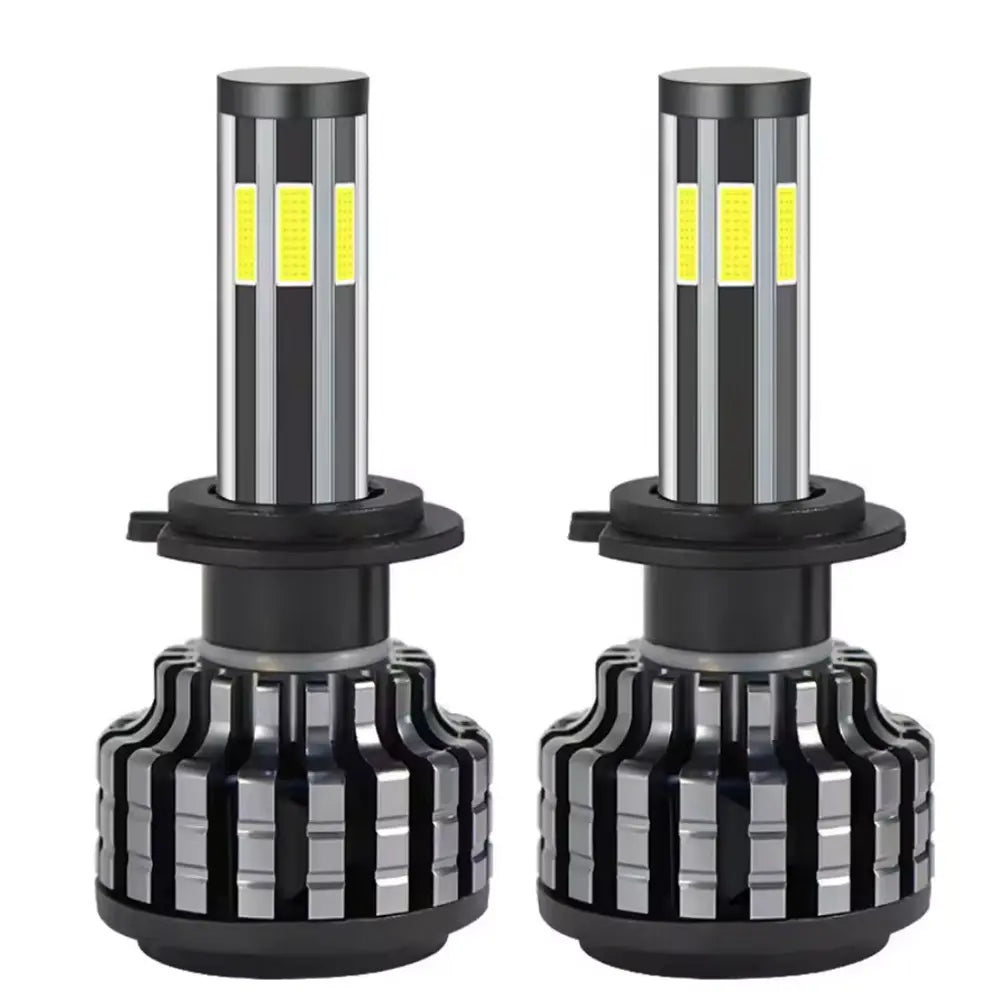 Set 2 Led-uri Auto BESEDER H7/H1 70W, 6000K cu Anulatoare de Eroare
