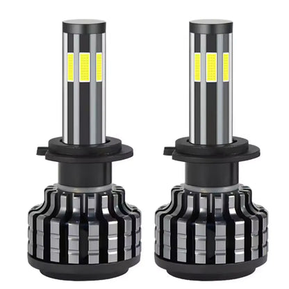 Set 2 Led-uri Auto BESEDER H7/H1 70W, 6000K cu Anulatoare de Eroare
