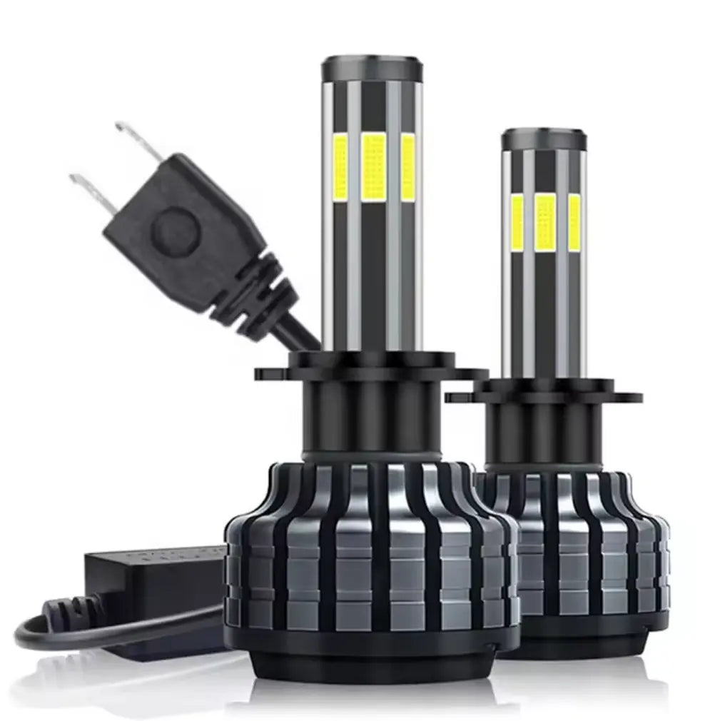 Set 2 Led-uri Auto BESEDER H7/H1 70W, 6000K cu Anulatoare de Eroare