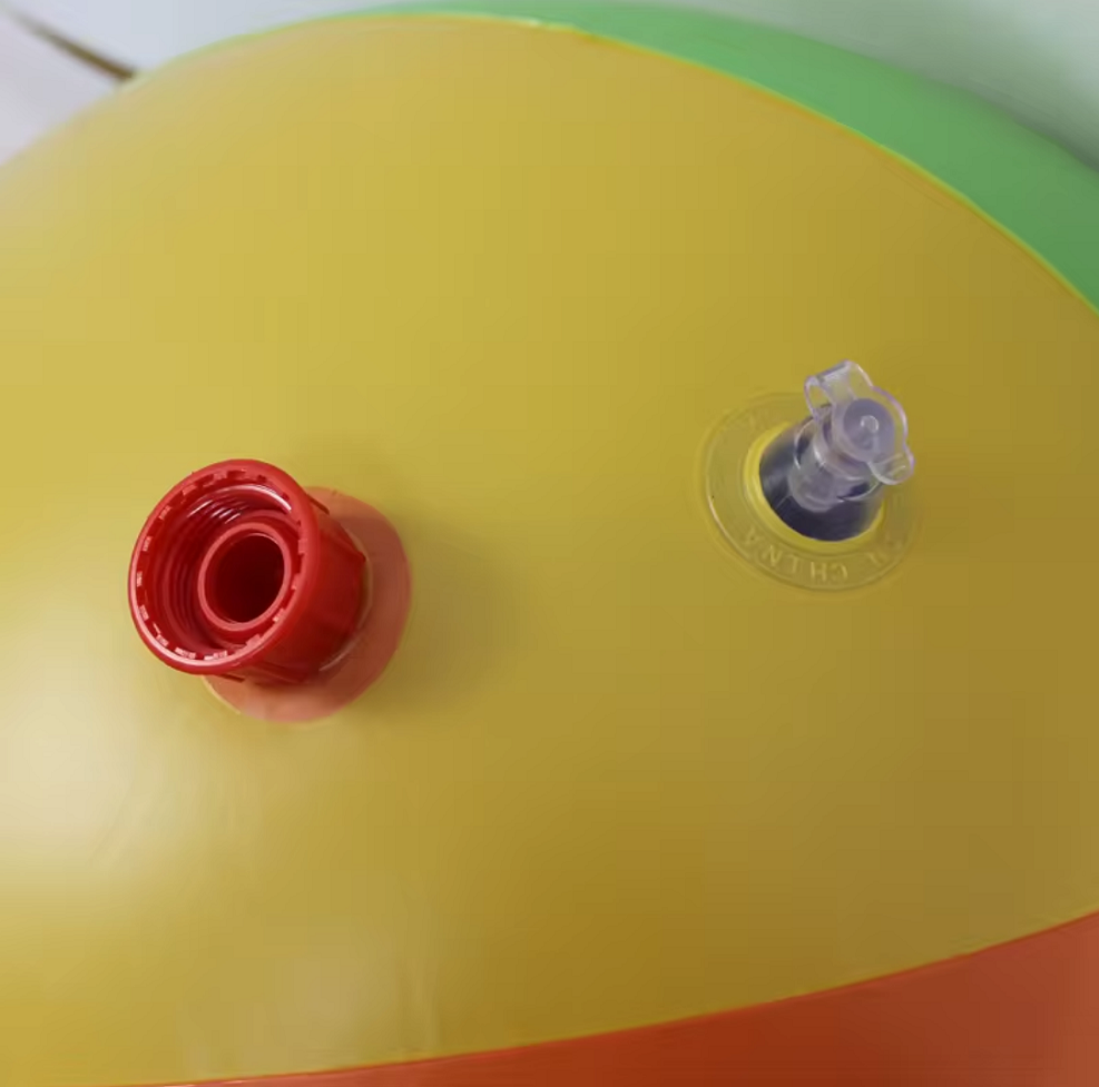 Minge gonflabila, cu stropire, pentru gradina, piscina, petreceri in curte
