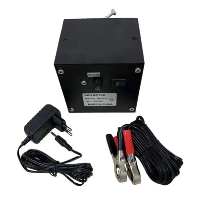 Motor rotisor, BESEDER, alimentare 5V-2RPM si 12V-3 RPM, pentru gratar, Model FD608A, 80KG