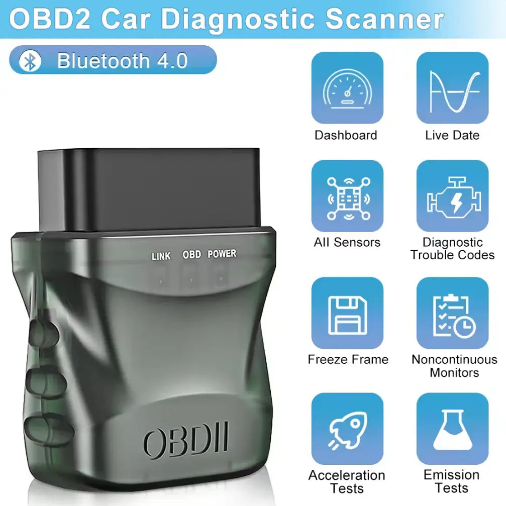 Interfața OBD2 Scanner Bluetooth 4.0 pentru Diagnoza Auto BESEDER