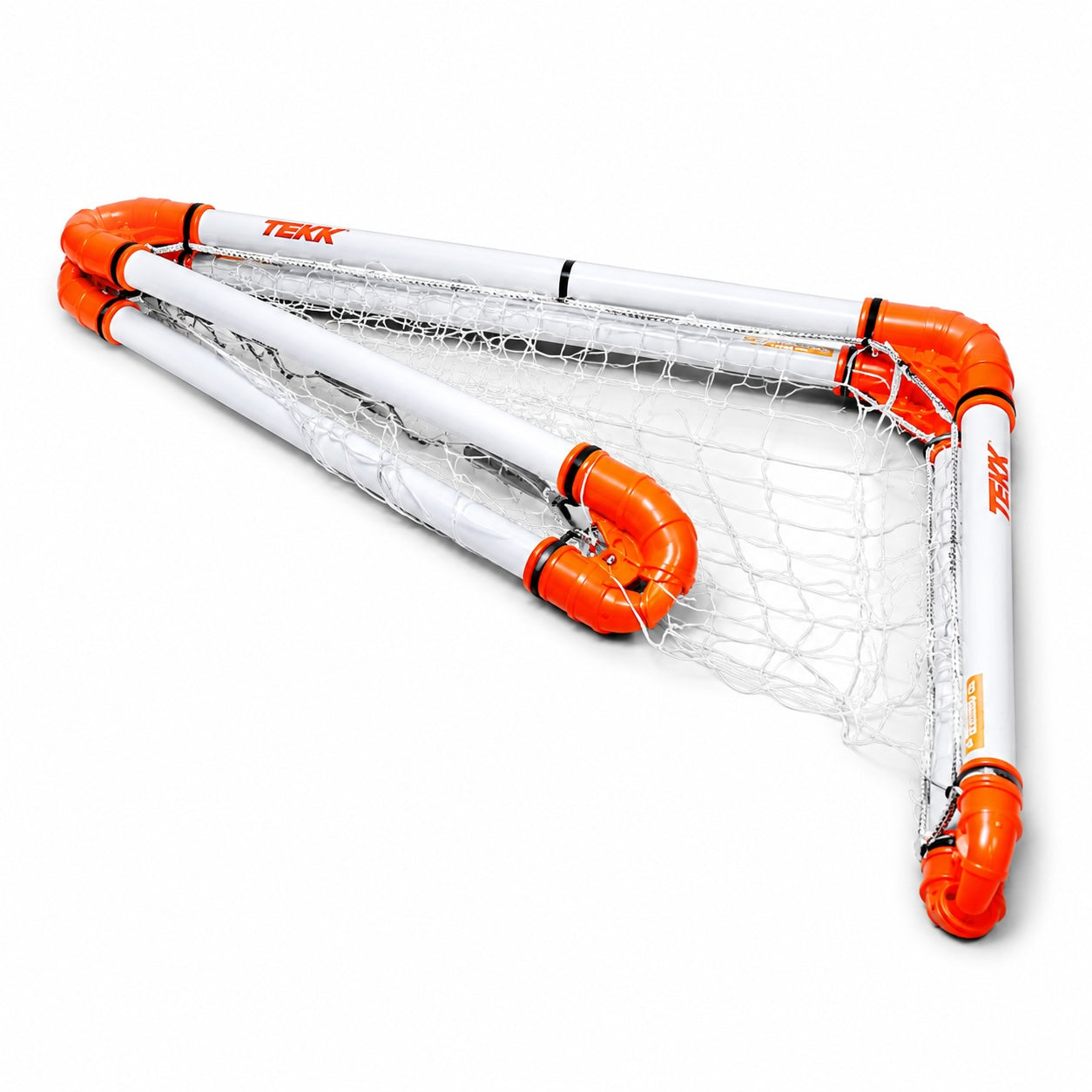 Poartă fotbal pliabilă profesională TEKK, ajustabilă 125 x 183 cm, oțel, geantă transport