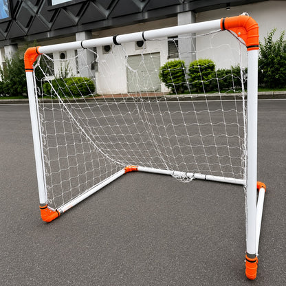 Poartă fotbal pliabilă profesională TEKK, ajustabilă 125 x 183 cm, oțel, geantă transport