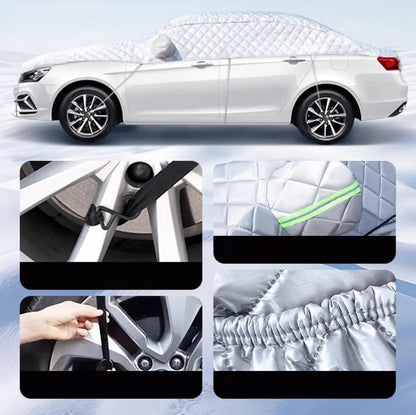 Prelată Auto Vătuită, protecție completă, ploaie, soare, zapada, grindina