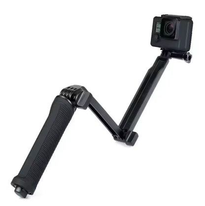 Selfie Stick, pliabil, cu mini trepied, pentru camere video sport, utilizabil in apa