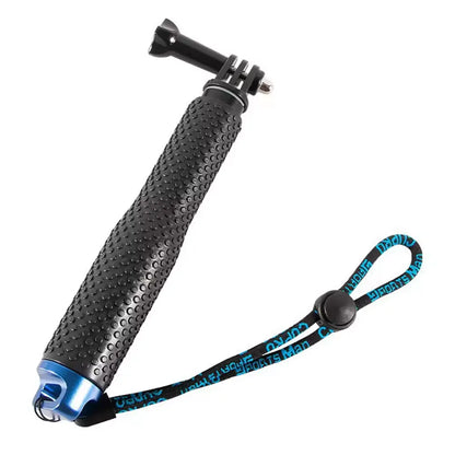 Selfie stick telescopic, din aluminiu, rezistent la apa, pentru camere de actiune