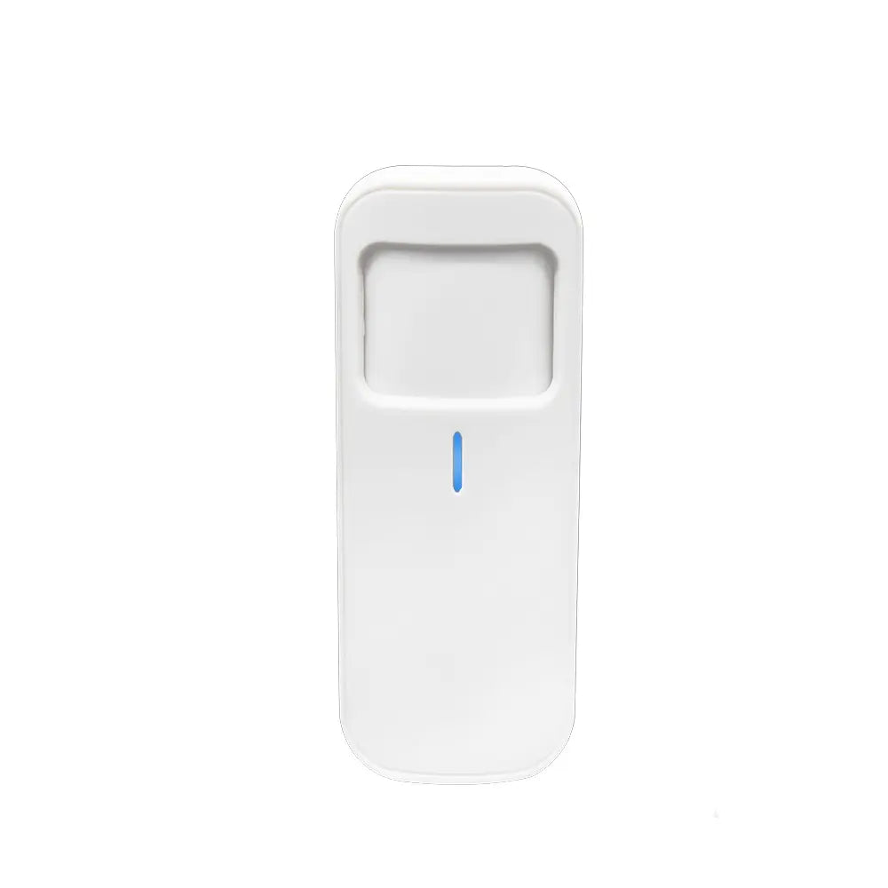 Senzor de miscare inteligent, independent, WiFi, compatibil TuyaSmart si SmartLife, baterie CR123A, alb