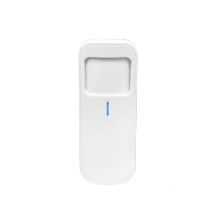 Senzor de miscare inteligent, independent, WiFi, compatibil TuyaSmart si SmartLife, baterie CR123A, alb