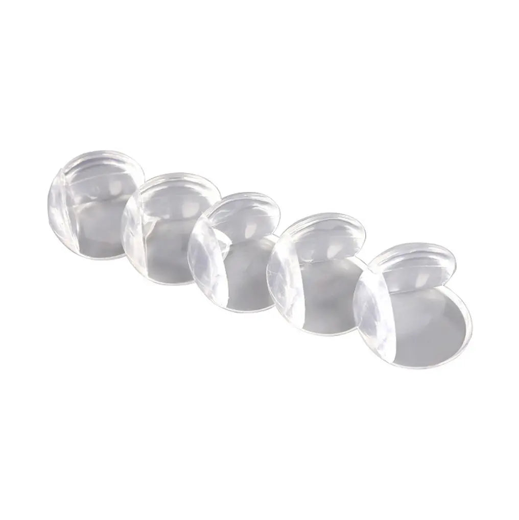 Set 10 Protecții Colțuri Mobilier din Silicon Transparent pentru Siguranța Copiilor, BESEDER