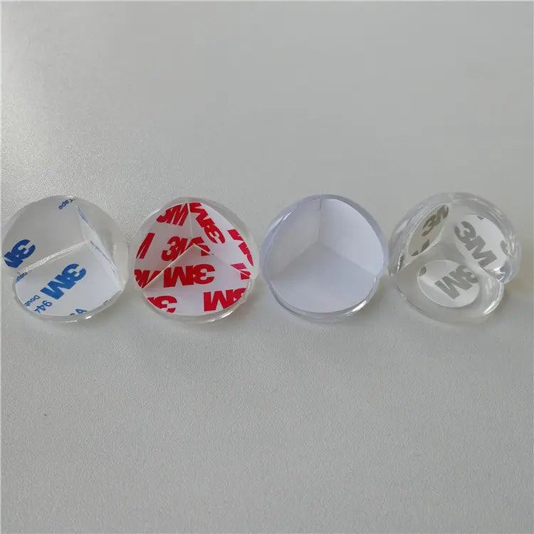 Set 10 Protecții Colțuri Mobilier din Silicon Transparent pentru Siguranța Copiilor, BESEDER