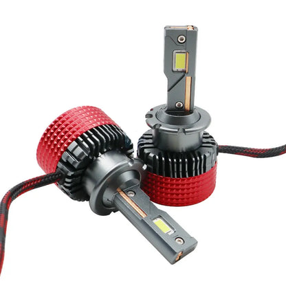 Set 2 Becuri LED Auto D2/D4S LED CSP TX4575, 110W, 6000K, IP68, Răcire Activă, BESEDER
