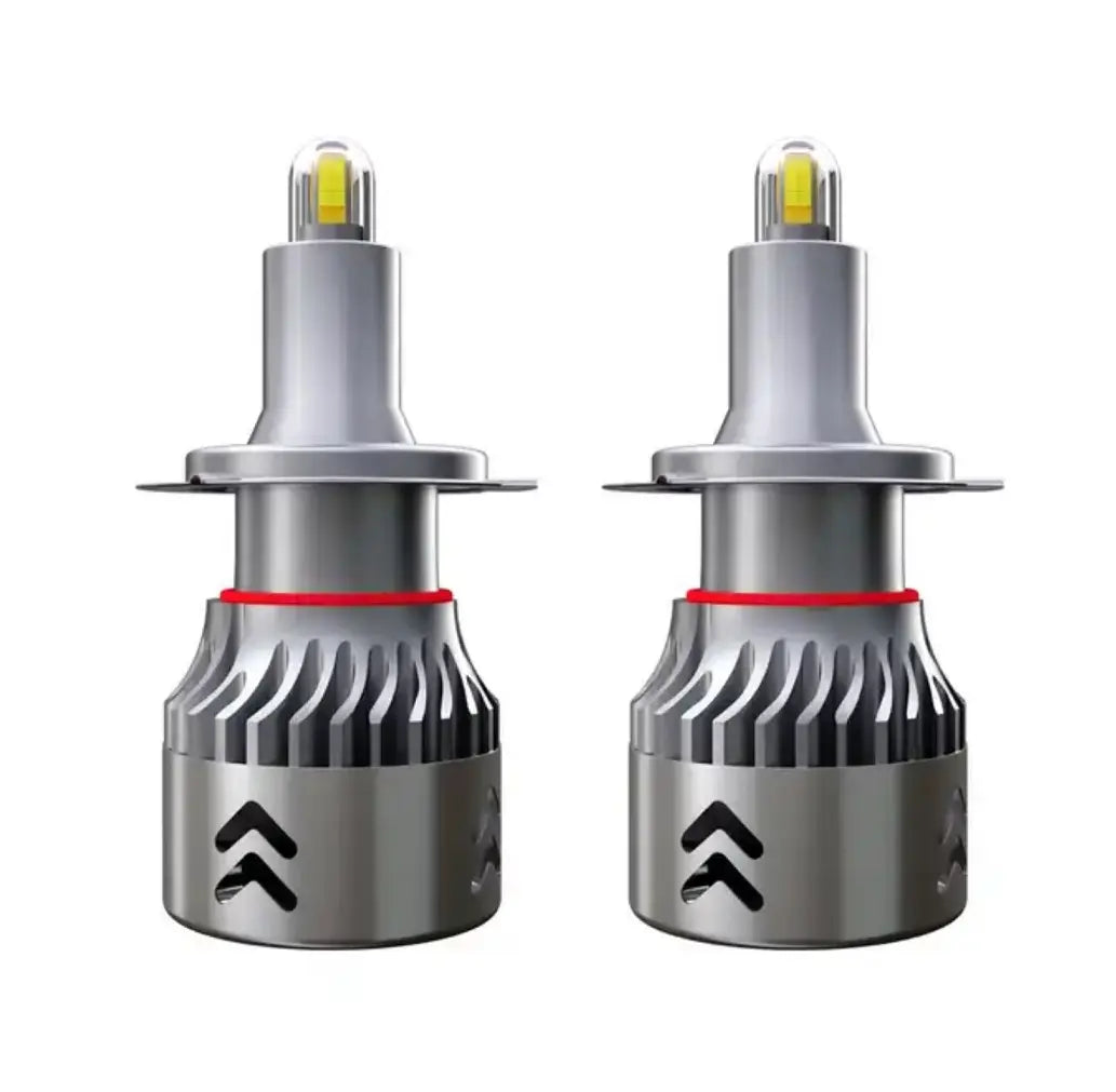 Set 2 Becuri led H7 70W M1904 Chip Led CSP TX3570, 8400lm, Radiator Aluminiu, Premium, BESEDER