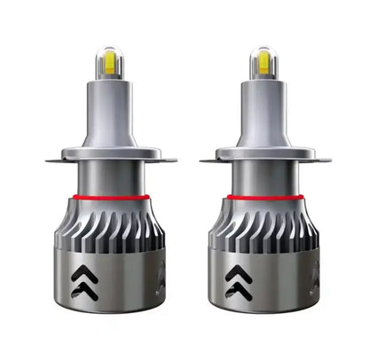 Set 2 Becuri led H7 70W M1904 Chip Led CSP TX3570, 8400lm, Radiator Aluminiu, Premium, BESEDER