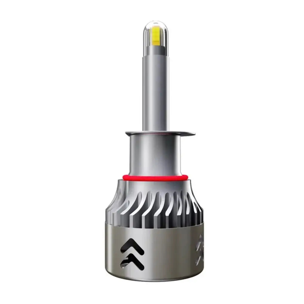 Set 2 Becuri led H1 70W M1904 Chip Led CSP TX3570, Radiator Aluminiu, Premium, BESEDER