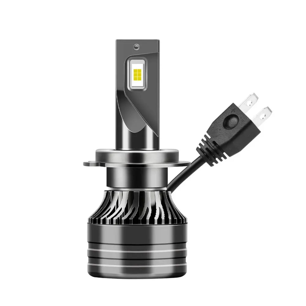 Set 2 Becuri LED H7 70W P1C 9000lm Chip Led CSP TX3570, Radiator Aluminiu, Premium, BESEDER