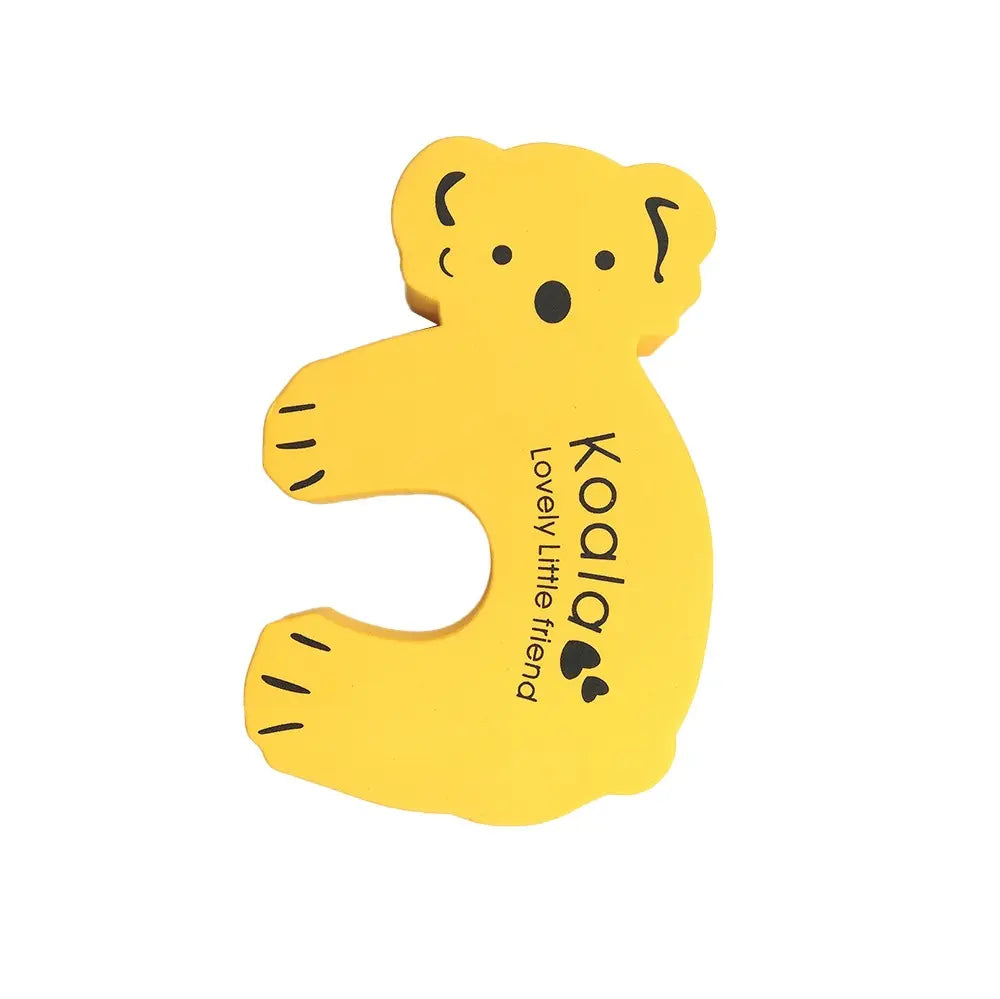 Set 4 Protecții Uși Koala Siguranță Copii, Spumă, Multicolor, BESEDER