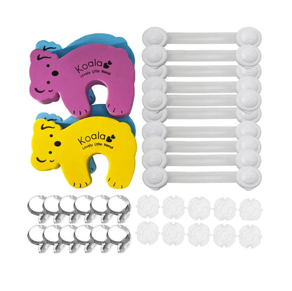 Set 36 Protecții Siguranță pentru Copii și Bebeluși, Colțuri Mobilier, Uși și Prize BESEDER