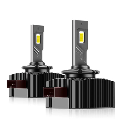 Set 2 Becuri LED Auto D1S 90W M19, BESEDER, 6000K, IP68, Răcire Activă, Chipuri LED CSP TX3570