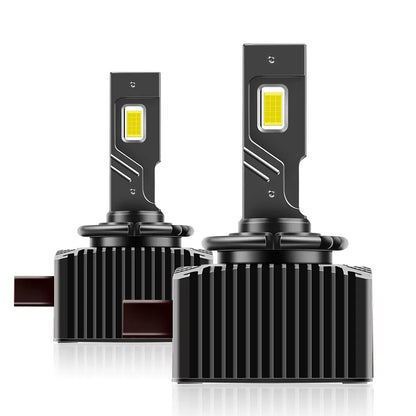 Set 2 Becuri LED Auto D1S 90W M19, BESEDER, 6000K, IP68, Răcire Activă, Chipuri LED CSP TX3570
