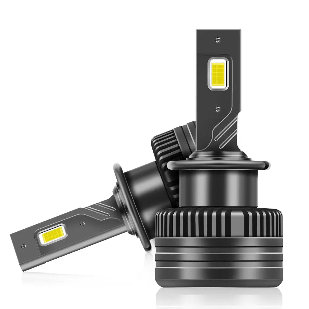 Set 2 Becuri LED Auto D4S, 110W, 6000K, IP68, Răcire Activă, Chipuri LED CSP TX3570, BESEDER