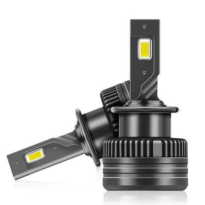 Set 2 Becuri LED Auto D4S, 110W, 6000K, IP68, Răcire Activă, Chipuri LED CSP TX3570, BESEDER