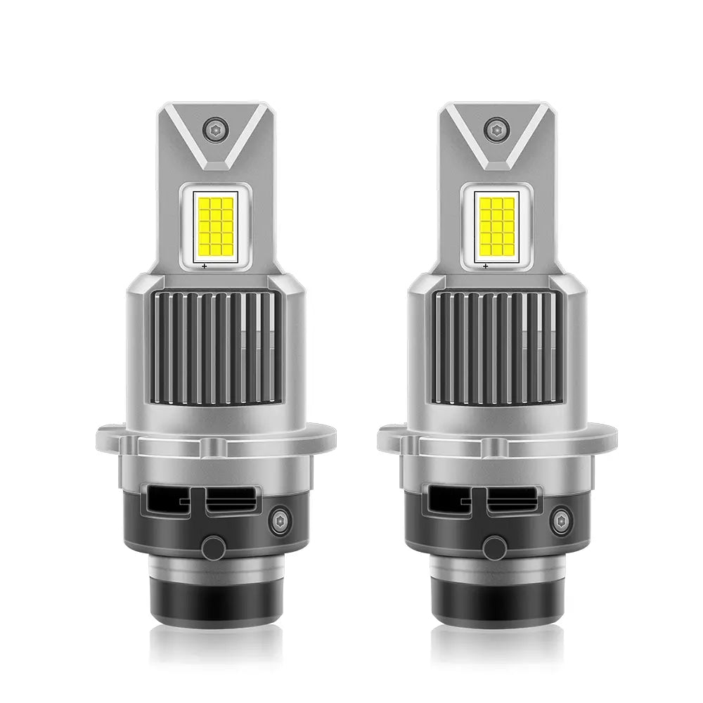 Set 2 Becuri LED Auto BESEDER D2S/D4S 110W, 6000K, IP68, Răcire Activă, Chipuri LED CSP TX7530