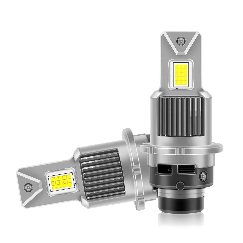 Set 2 Becuri LED Auto BESEDER D2S/D4S 110W, 6000K, IP68, Răcire Activă, Chipuri LED CSP TX7530