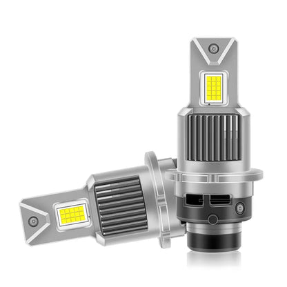 Set 2 Becuri LED Auto BESEDER D2S/D4S 110W, 6000K, IP68, Răcire Activă, Chipuri LED CSP TX7530