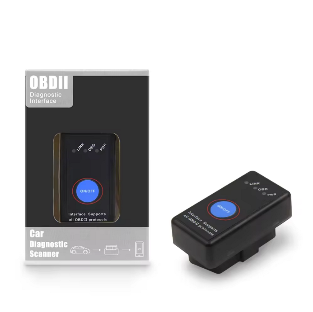 Interfața ELM327 Bluetooth chip 18F25K80 Buton On/Off pentru Diagnoza Auto BESEDER
