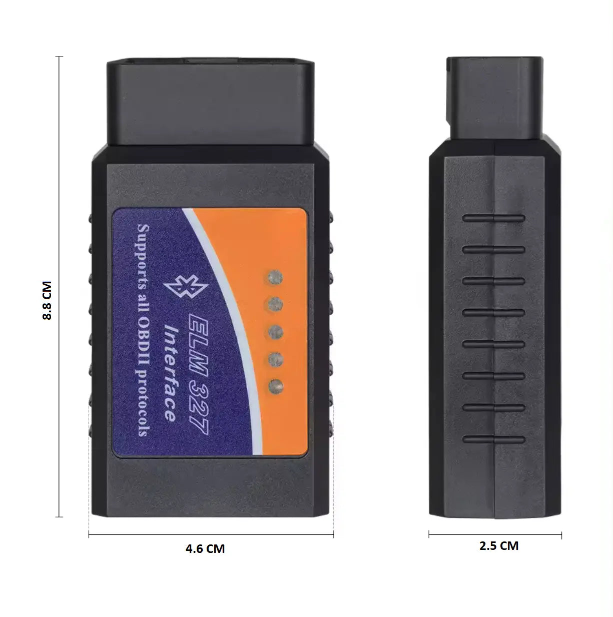 Interfață Diagnoză Auto ELM327 Bluetooth OBD2 BESEDER- Compatibil Android, Torque