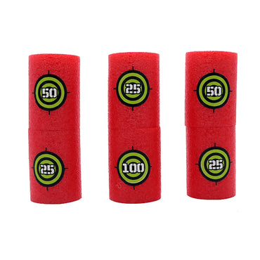 Set Ținte din Burete Nerf BESEDER, Compatibile cu Armele de Jucărie, 6 buc