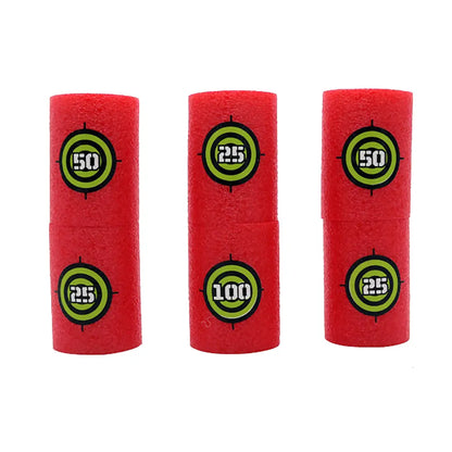 Set Ținte din Burete Nerf BESEDER, Compatibile cu Armele de Jucărie, 6 buc
