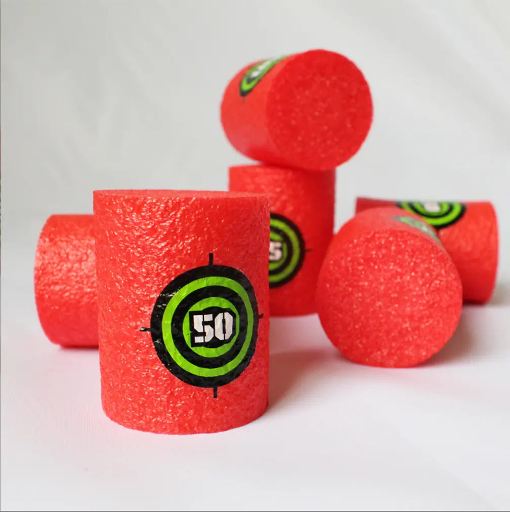 Set Ținte din Burete Nerf BESEDER, Compatibile cu Armele de Jucărie, 6 buc