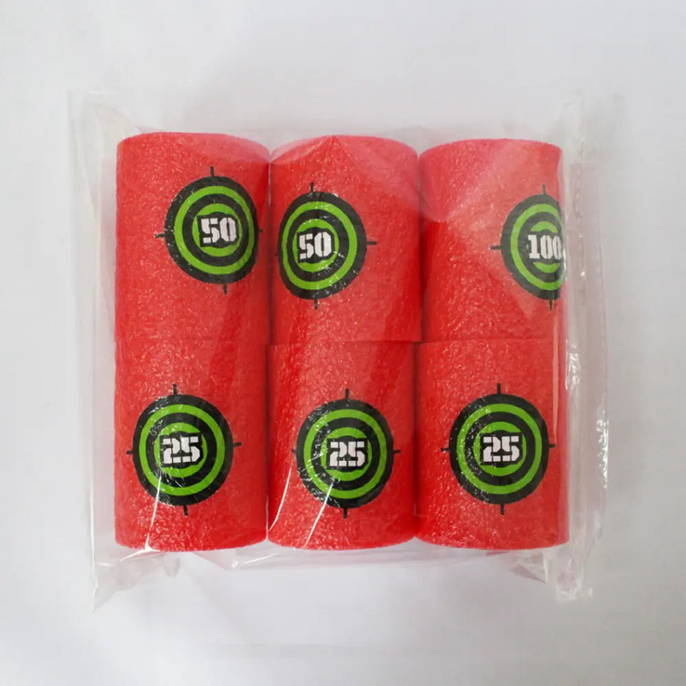 Set Ținte din Burete Nerf BESEDER, Compatibile cu Armele de Jucărie, 6 buc